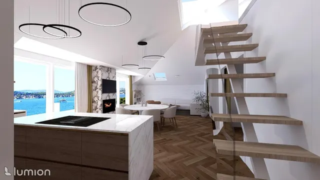 Exclusivo ático con piscina privada y vistas al mar Adriatico — 23