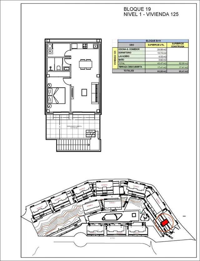 Apartamento 1 habitación 56m² en venta - Costa de valencia — 37