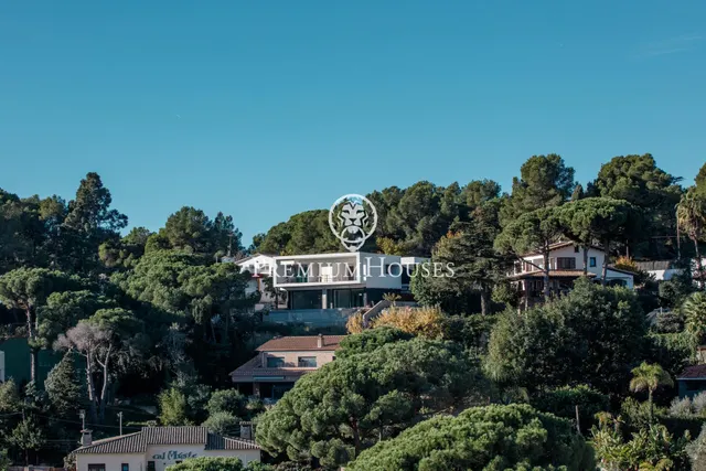 Obra Nueva en construcción en Premià de Dalt con vistas mar - Costa Barcelona — 4