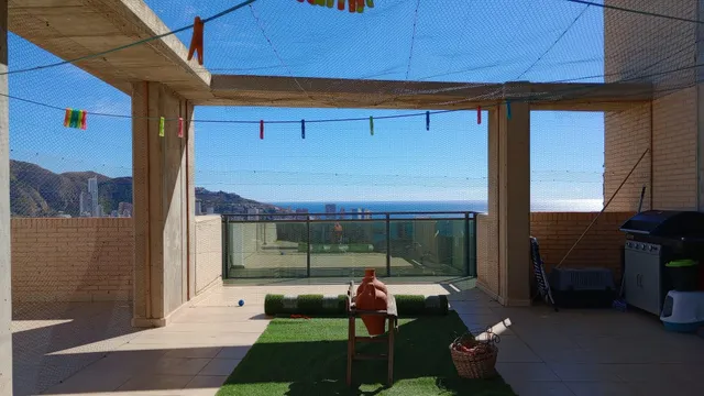Apartamento de esquina con 2 terrazas 100m2 +16m2 y vistas espectaculares al mar y Benidorm. — 34