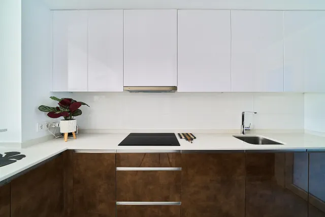 Elegante apartamento con jardín — 11