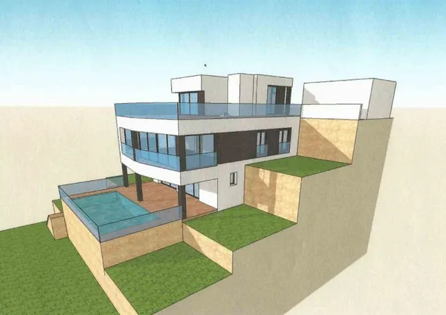 Vivienda de lujo de 3 plantas con maravillosas vistas panorámicas al mar. — 10