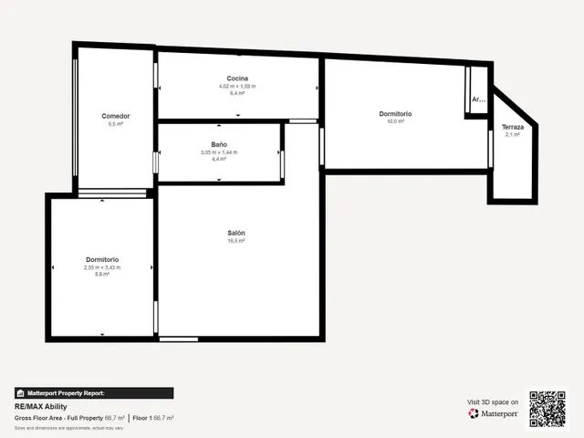 Piso 2 habitaciones 71m² en venta - Abrantes — 32