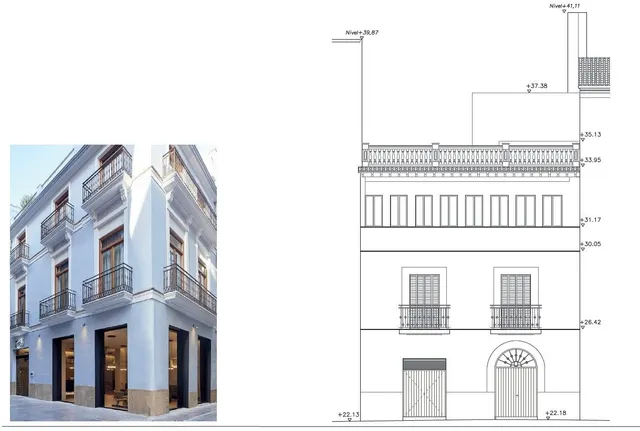 Edificio con proyecto de reforma en el centro de Palma — 5