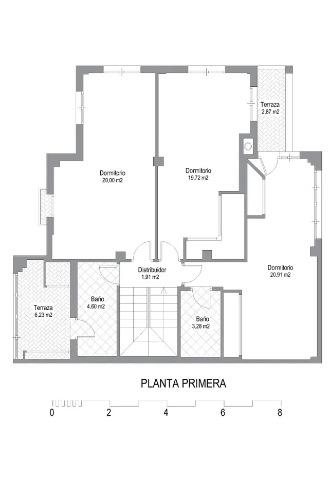 Casa pareada en La Zubia con piscina, zona de barbacoa y jardín — 48