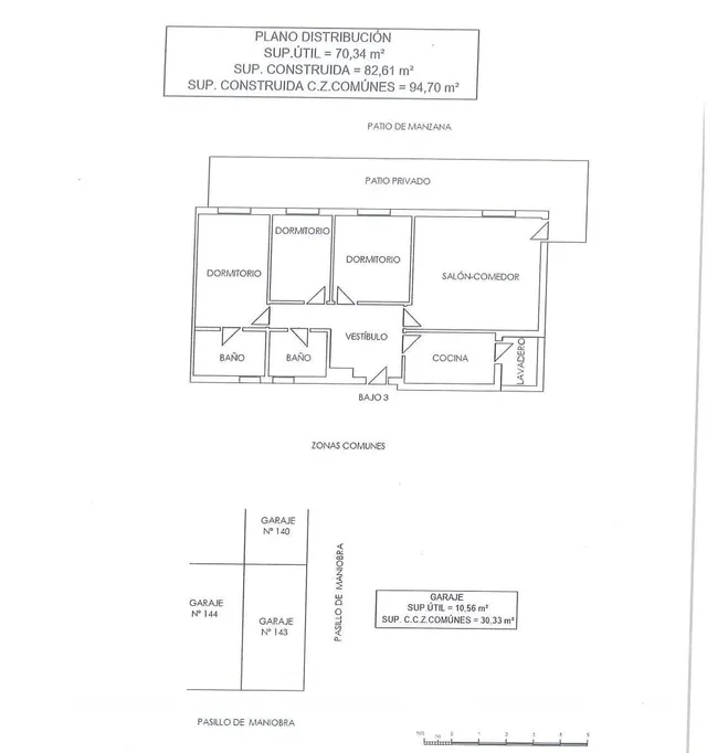 PLANTA BAJA CON TERRAZA PRIVADA, 3 DORMITORIOS, 2 BAÑOS Y GA - foto 4