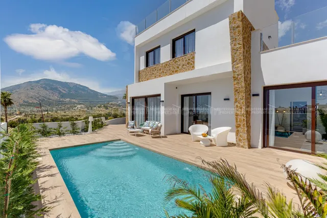 Villas nuevas cerca del campo de golf en Finestrat