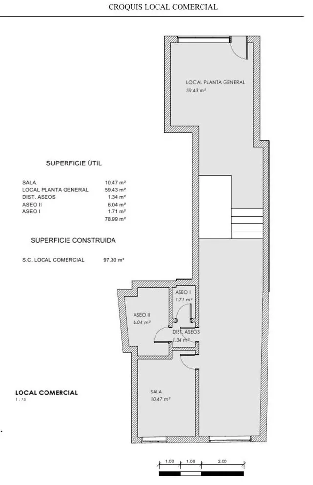 Avenida de la Constitución. Alquiler local comercial 93 m2. — 19