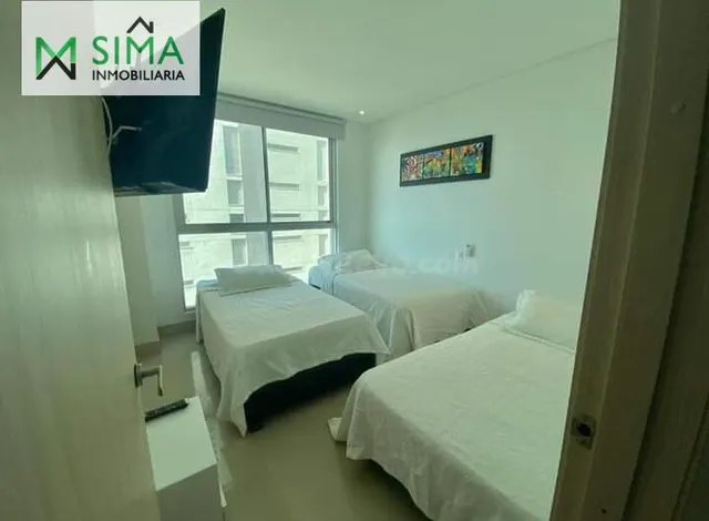SE ARRIENDA APARTAMENTO AMOBLADO EN EL BARRIO BOCAGRANDE - foto 3