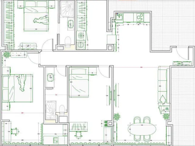 Apartamento 3 habitaciones 110m² en venta - Centro — 31