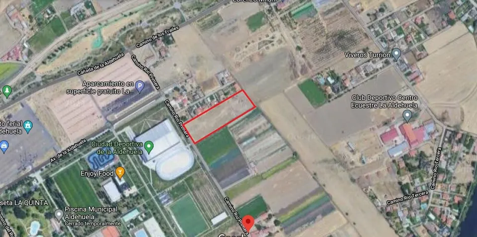 SE VENDE PARCELA DE 5.545 M2 EN LA ZONA DE LA ALDEHUELA.