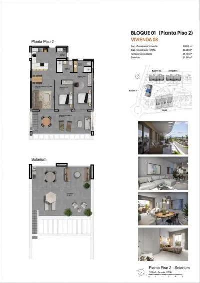 Apartamento 3 habitaciones 131m² en venta - Camporrosso village — 14