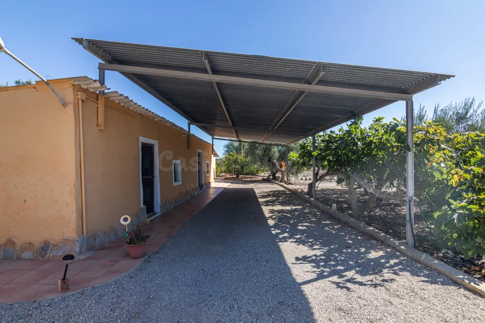 Casa de campo cerca de las bayas