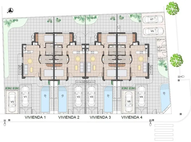 Bungalow con jardín y piscina privada cerca del centro de Pilar — 23