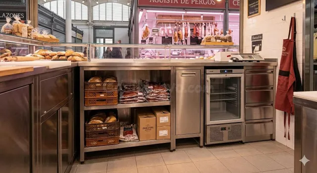 Puesto en mercado consolidado en Valencia en traspaso. 3 par - foto 3