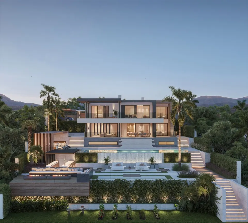 Exclusivo proyecto 13 villa independientes cerrado del aguila con vistas al mar