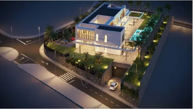 Parcela residencial en la Caleta con licencia y proyecto par - foto 5