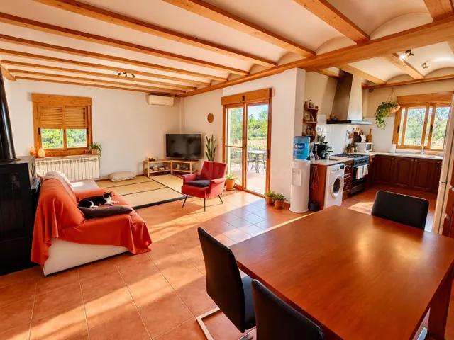 Finca de 11.000 m2 con 2 edificaciones y gran sala polivalente en Jérica — 4