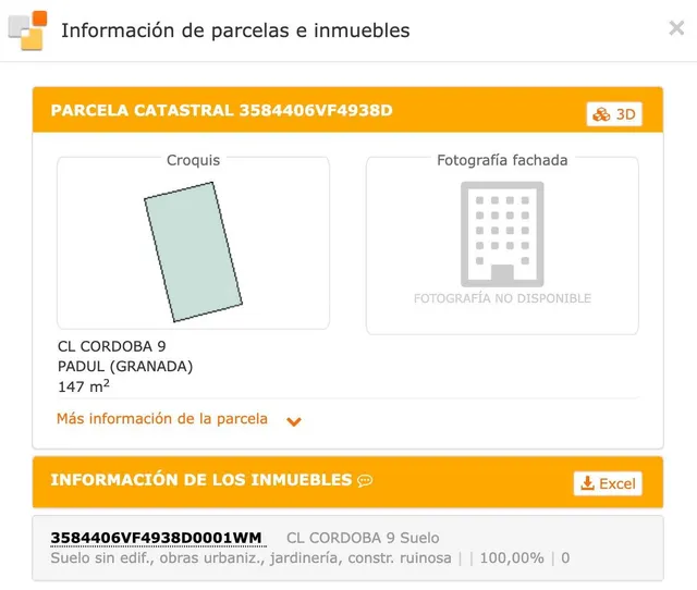 SOLAR EN VENTA EN EL PADUL, CALLE CÓRDOBA — 5