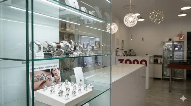 Traspaso de joyería de plata
