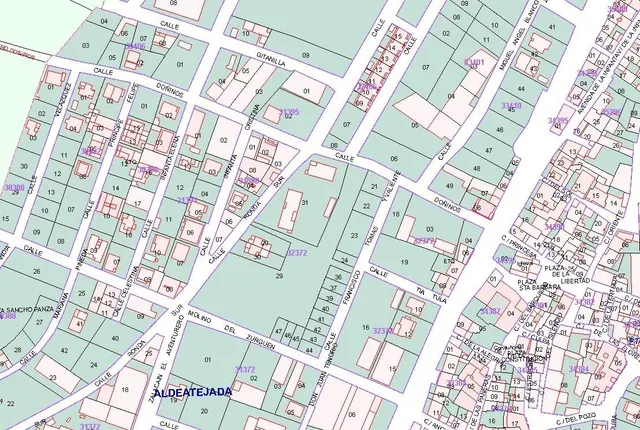 PARCELA URBANA DE ESQUINA EN VENTA EN ALDEATEJADA — 2