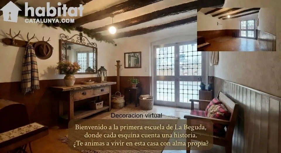 Casa señorial con historia y encanto en el centro de la beguda alta