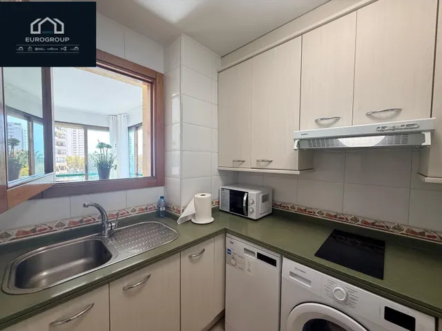 IMPRESIONANTE APARTAMENTO 1 DORMITORIO VISTAS AL MAR, EN PERFECTO ESTADO CON PISCINA Y GARAJE OPCIONAL (25000€) AV EUROPA — 21