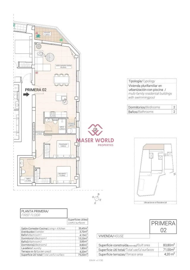 Exclusivos Apartamentos de Obra Nueva con Vistas a los Viñedos en Hondón de las Nieves — 9