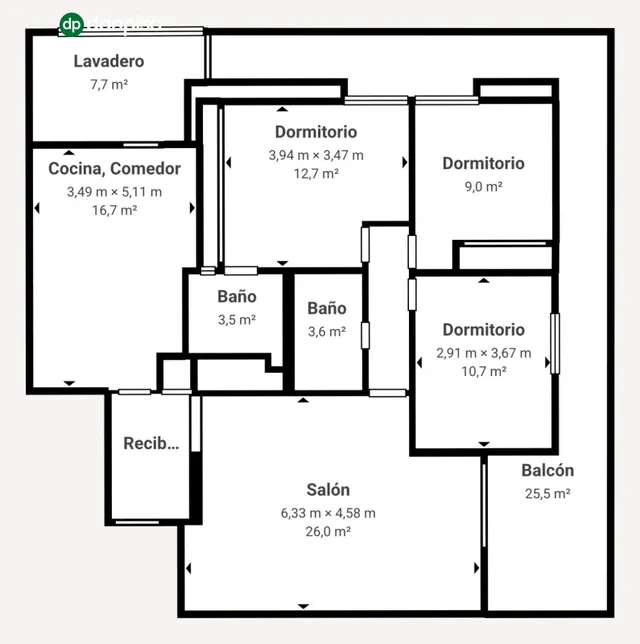 PISO REFORMADO CON VISTAS PANORÁMICAS A UN PASO DEL CENTRO DE GRANADA — 41