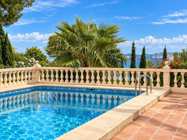 Villa mediterranea · vistas al mar y doble parcela en javea — 19