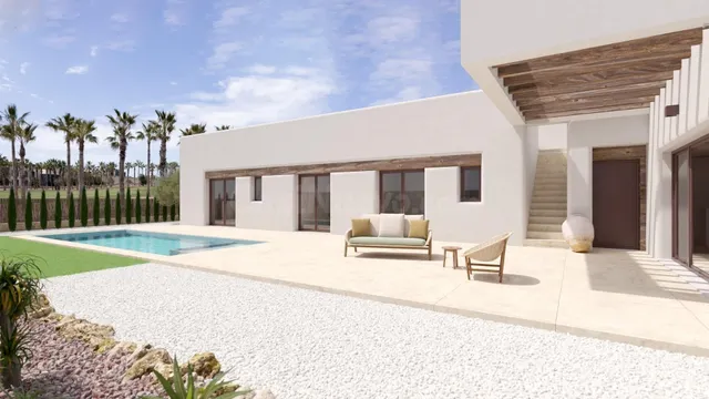 Villas de obra nueva en la finca golf — 2