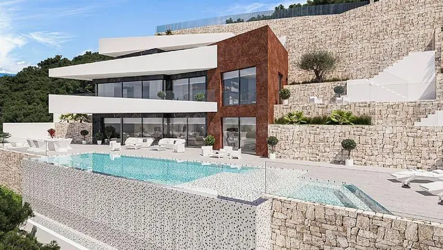 Villa de diseño en Benissa — 2