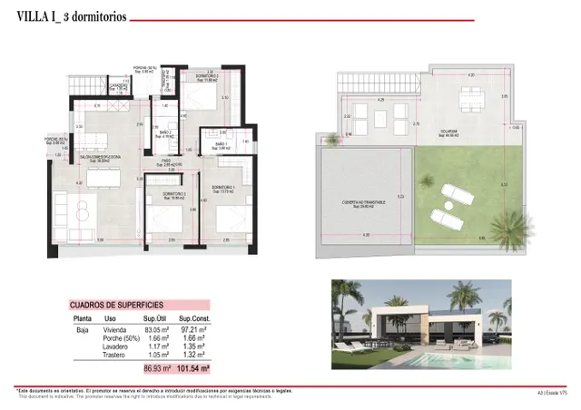 Villa 3 habitaciones 101m² en venta - CONDADO DE ALHAMA GOLF RESORT — 38