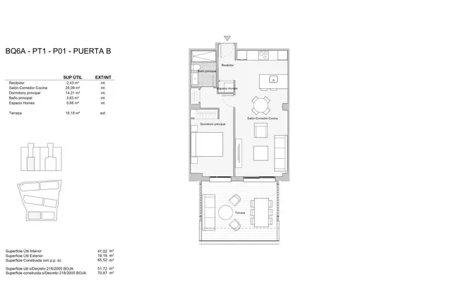 Apartamento 1 habitación 65m² en venta - Valle Romano Golf — 11