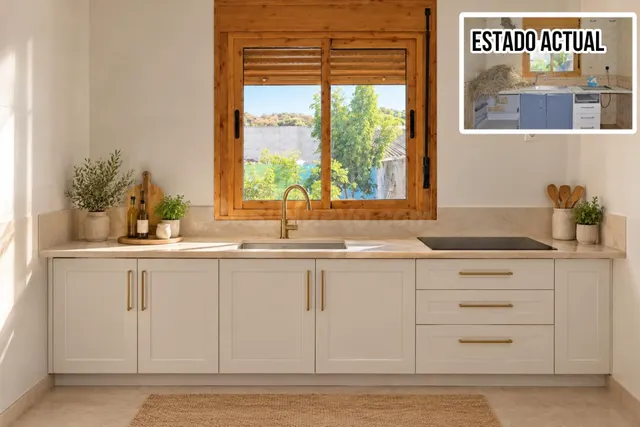 Casa adosada de 4 dormitorios con terraza para reformar en Algeciras — 4