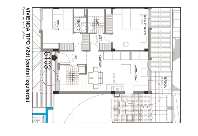 Apartamento 2 habitaciones 134m² en venta - Riviera del sol — 26