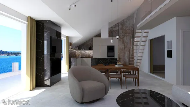 Exclusivo ático con piscina privada y vistas al mar Adriatico — 22