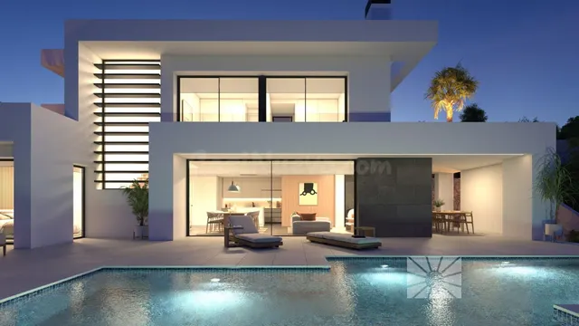 Villa con vistas al mar y piscina privada en venta en Cumbre