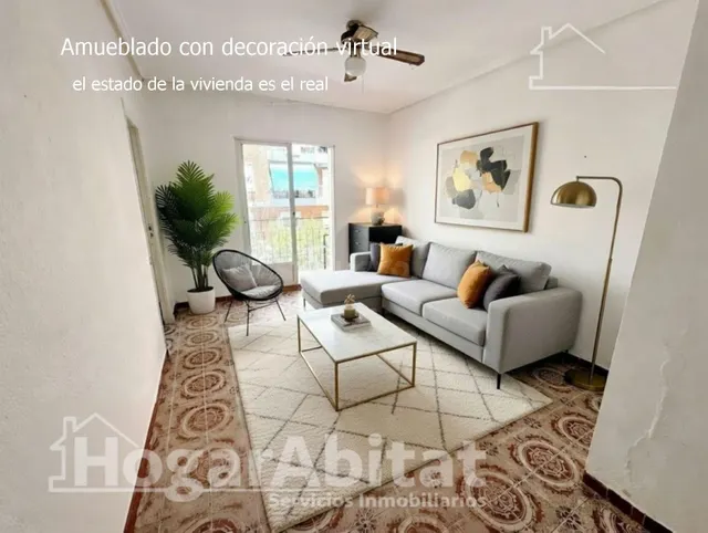 ACOGEDOR, EXTERIOR Y LUMINOSO CON BALCÓN, CERCA DE LA AV DEL