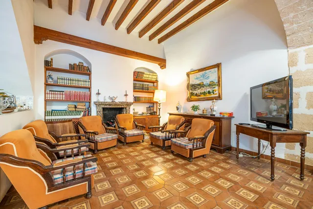 Casa rural con terraza en Alaró. — 11