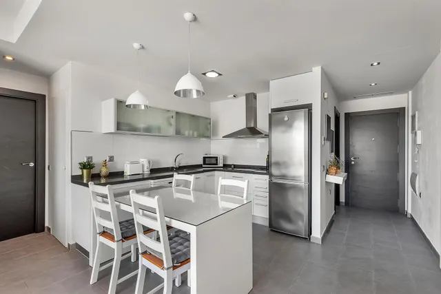 Apartamento moderno con una vista panorámica mágica en el prestigioso complejo Aqua Nature, en La Mata! — 23