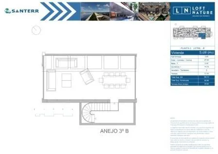 REF 4217 ÁTICO DÚPLEX 1 DORM. CON TERRAZA DE 45m2 ( MOS ) — 7