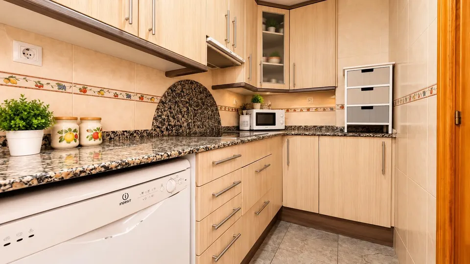 Fantástico ático exterior de 3 habitaciones con gran balcón en la zona de Sol i Padris