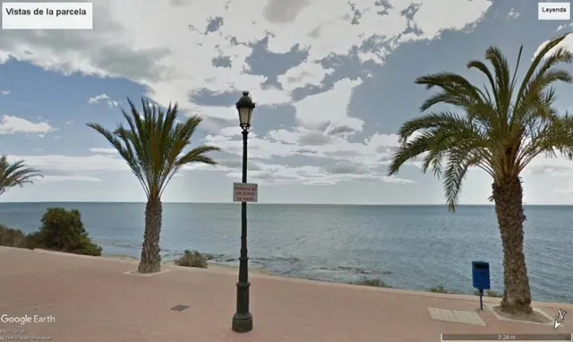 Espectacular parcela Urbana en primerisima linea del mar, zona Cala Cantalar — 6