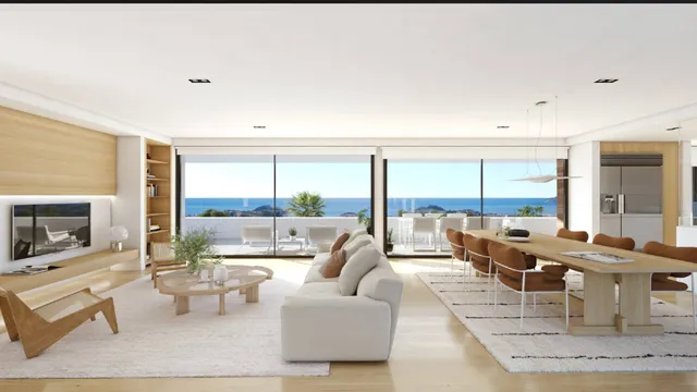 Villa a la venta en Benitachell con impresionantes vistas al mar y equipamiento de alta calidad. — 3