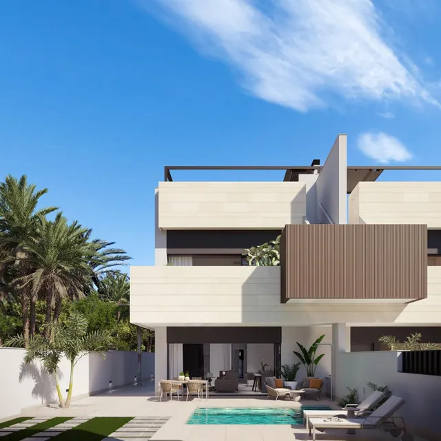 Promoción boutique de viviendas de nueva construcción con piscina privada en Pilar de la Horadada — 22