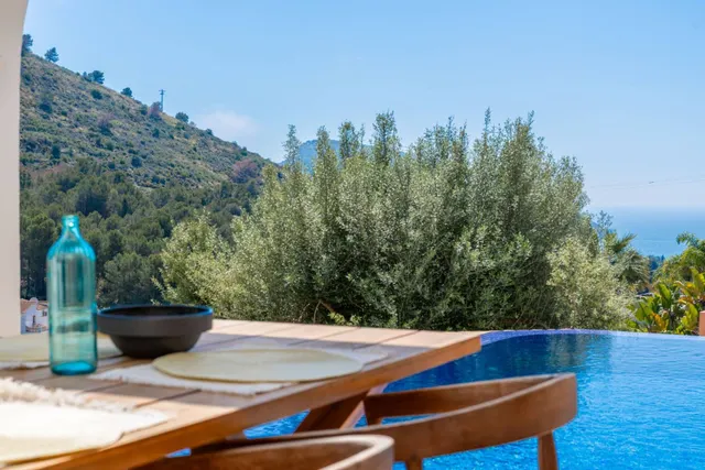 Villa de Estilo Finca Mediterránea con Vistas al Mar en Moraira — 21