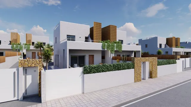VILLA INDEPENDIENTE DE NUEVA CONSTRUCCIÓN DE 3 DORM. EN PILAR DE LA HORADADA — 30