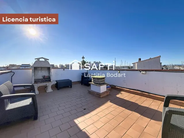 Ático reformado con licencia y garaje opcional – Vistas al canal y al puerto, Empuriabrava — 23