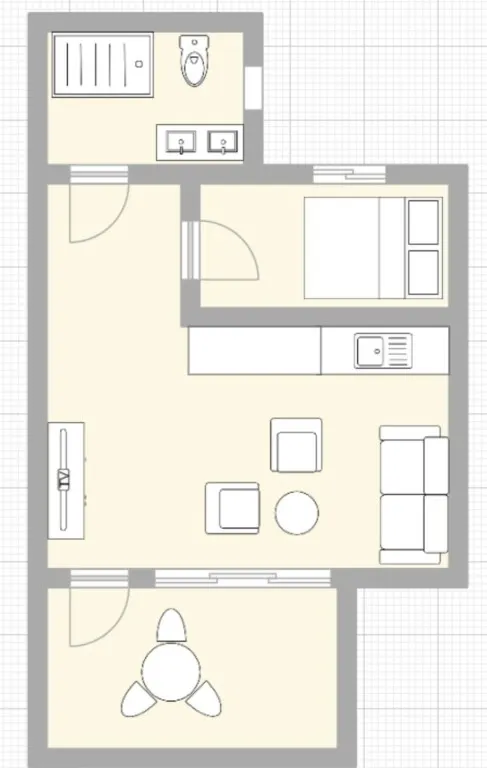 Piso con terraza, licencia turística  Empuriabrava — 25
